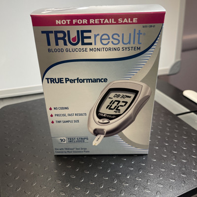 True Result True Performance Blood Glucose Monitoring System New Open Box 