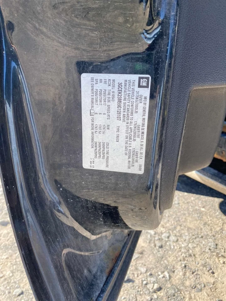 07 08 09 10 11 12 13 CHEVY SILVERADO 1500 bomba/motor dirección asistida Foto 3 de 4