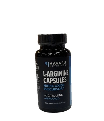 Havasu Nutrition L-Arginine Capsules  L-citrulline Amino Acid 60 Capsules