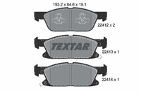 Textar BremsbeläGe Vorne Rechts Links FüR Ford S-Max Galaxy USA Edge Focus IV
