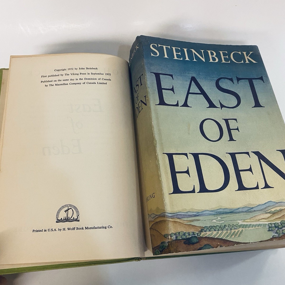 John Steinbeck • East Of Eden • First Edition & First Printing