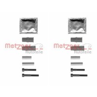 2X Metzger FÜHRUNGSHÜLSEN-SATZ Bremssattel Vorne Passend FüR Audi 80 Seat Arosa