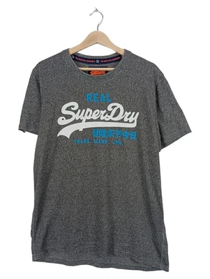 Superdry T-Shirt Homme Gris Vintage Logo Print Casual (EU 58, INT XXL) - Photo 1/4