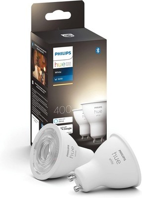 2x Philips Hue New White Smart LED Glühbirne [GU10 Spot] Bluetooth