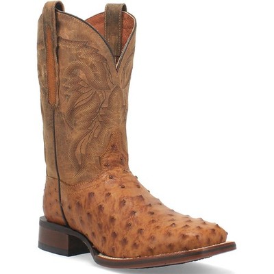 Dan Post Alamosa Original Strauß Hellbraun Quadrat Zeh Western Cowboystiefel (US
