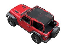 Shadeidea Top Sun Shade for Jeep Wrangler JL 2018-2023 2 Door Sunshade Fron...