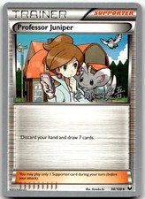 Professor Juniper (Yugo Sato) 98/108 World Championship Decks Pokemon LP