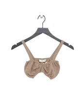MNG Women's Top S Brown Polyamide with Cashmere, Viscose, Wool Cropped