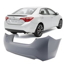 Primed Rear Bumper Cover For 2014-2019 Toyota Corolla 5215903901 To1100309