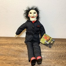 Peluche pupazzo Neca Saw Jigsaw’s Puppet Billy 9” con etichette 2004 Lionsgate
