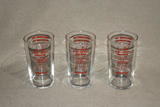 Vintage Fire Department Glass Phillipsburg N. J. 75th Anniversary 1961 Set of 3