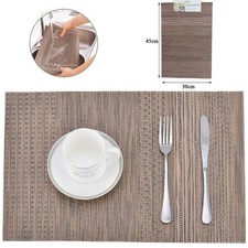 TOVAGLIETTA TOVAGLIETTE ALL'AMERICANA COLAZIONE CUCINA 30 X 45 CM MARRONE CHIARO