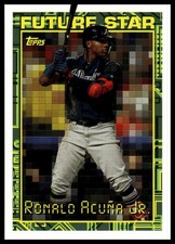 2019 Topps Archives #94FS-15 Ronald Acuña Jr. 1994 Topps Future Stars