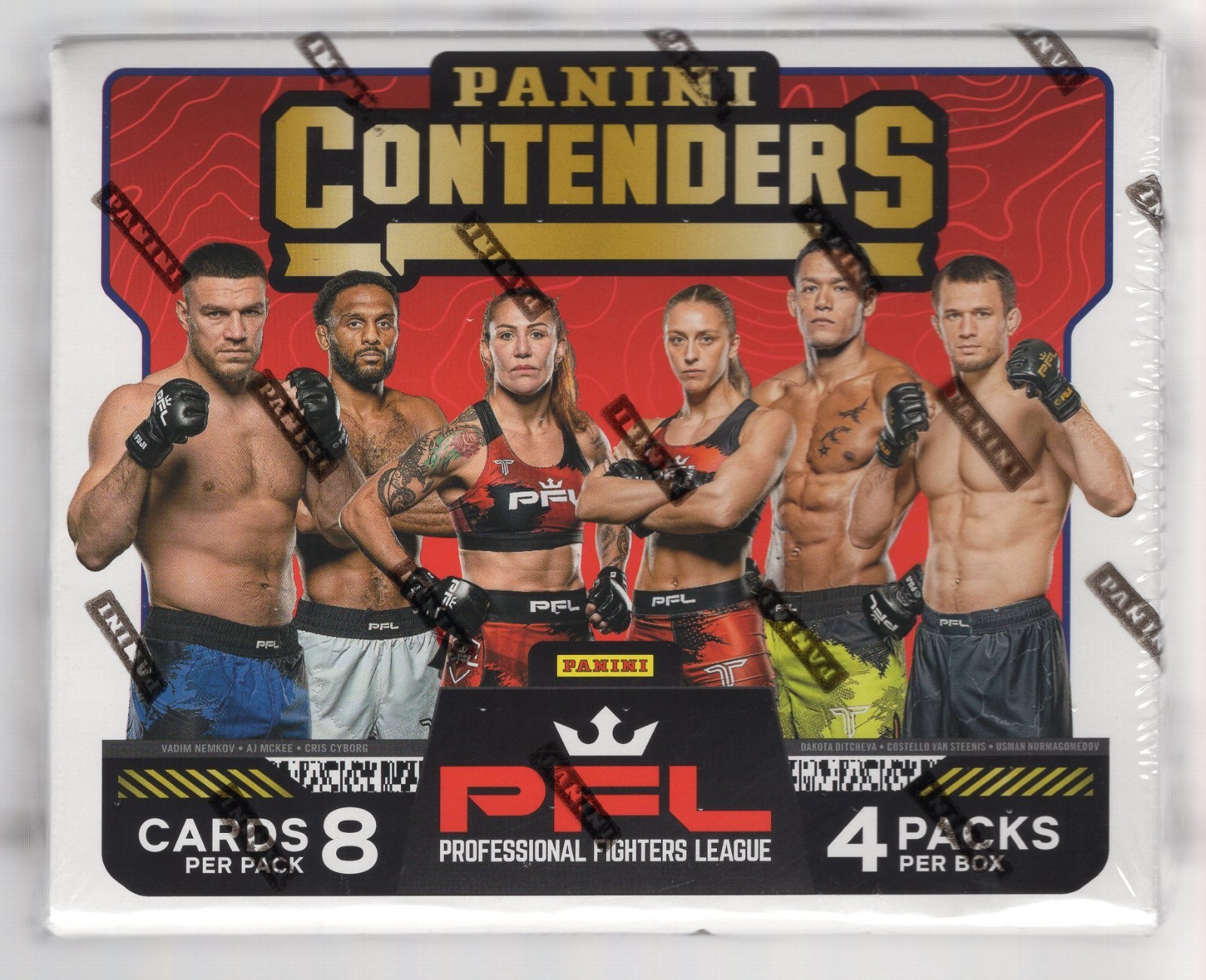 2026 PANINI CONTENDERS PFL MMA FACTORY SEALED HOBBY BOX **4 AUTOS**