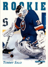 Tommy Salo RC 1995-96 Score #314 New York Islanders NHL Hockey Rookie Card
