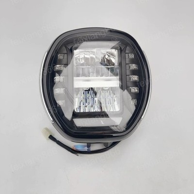 For Loncin LX300-6C LX200-19 VOGE 300AC 200AC Retro LED Headlight Assembly 