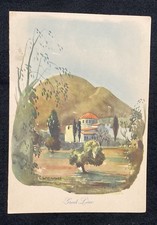 1956 T. S. S. Olympia Greek Line Cruise Ship Menu Tourist Class #2