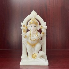 Image of Lord Ganesh Statues Religious Buddha Sculpture Collectibles Souvenirs Gifts
