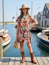 UMGEE LADIES SPRING/SUMMER SHORT SLEEVED DRESS BRAND NEW WITH TAGS SUPER CUTE CO