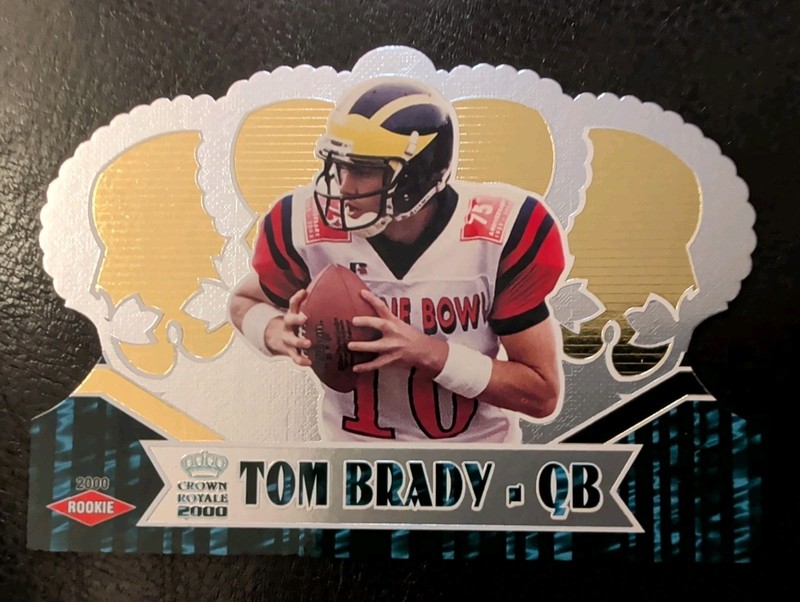 2000 Pacific Crown Royale - Rookie Tom Brady #110 Rookie (RC) N.E. Patriots MINT