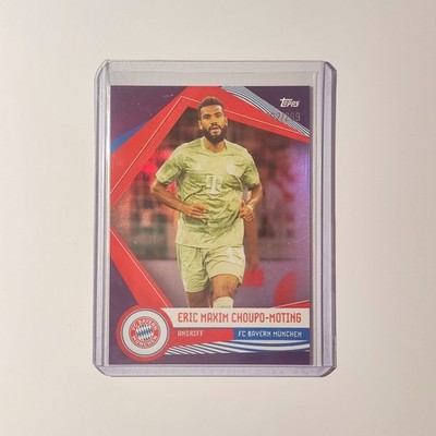 2023-24 Topps Bayern München Fan Set Eric Maxim Choupo-Moting Purple /299 FCB-19