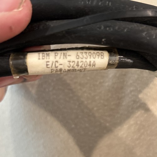 IBM Cable AMP NetConnect 6339098 Token Ring Data DB9 M Lobe Filter 6 Feet - Picture 7 of 7
