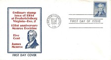 James Monroe-Monroe Doctrine #1038 FDC Unkn Cachet M5970