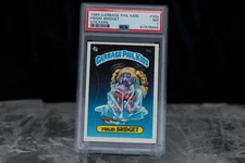 1985 Topps Garbage Pail Kids GPK Frigid Bridget PSA NM7 *She looks cold! COOL!