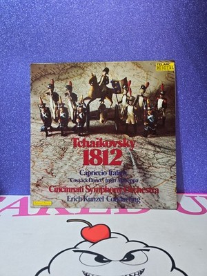 TCHAIKOVSKY 1812 CAPRICCIO ITALIEN KUNZEL / TELARC DG-10041 GERMANY 1979 LP