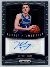 Kyle Guy 2019-20 Panini Prizm Rookie Penmanship Auto RP-KGY Sacramento Kings