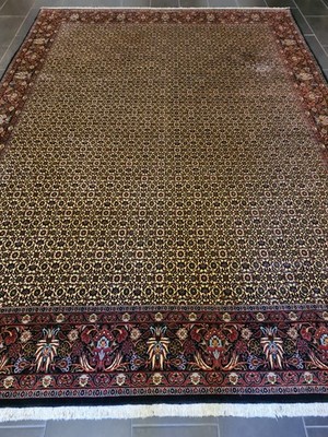 Handgeknüpfter Orientteppich Bidjar Perser Teppich Fein 350X250cm