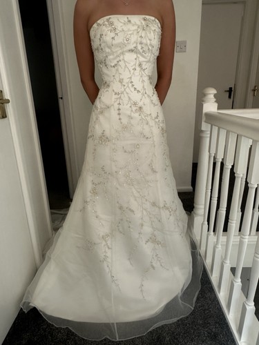 Mori Lee Wedding Dress, Size 12/14, Ex-Sample, Great Condition - Picture 2 of 4