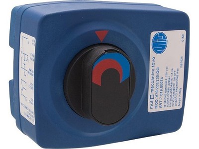 MUT MECCANICA TOVO Stellmotor stetig, V70, 24V/AC 0-10V 90° 50 Sek. inklusive An