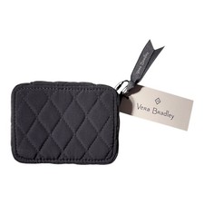 Vera Bradley Quilted Black Travel Pill Case with Weekly Organizer NWT