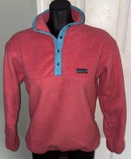 Vintage Women  s PATAGONIA Pink Synchilla Fleece Snap-T, Size 12 Canada
