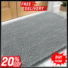 Dog Door Mat for Muddy Paws 30X20, Absorbs Moisture and Dirt, Absorbent Non-Slip
