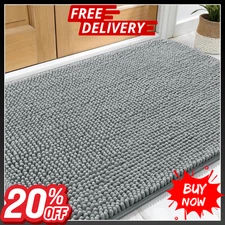 Dog Door Mat for Muddy Paws 30X20, Absorbs Moisture and Dirt, Absorbent Non-Slip