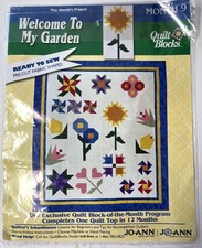 Welcome to my Garden Quilt Block of the month...