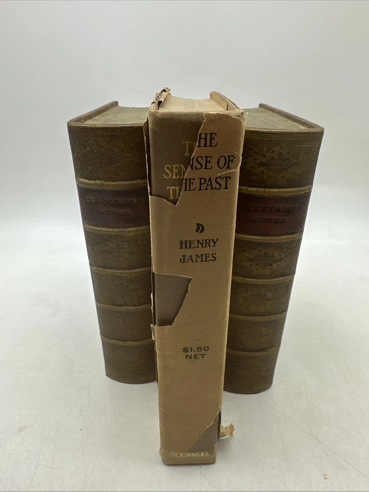 The Sense Of The Past - An Unfinished Novel By Henry James-1917-1st ED!!! DJ 20 — 第 2/4 张图片
