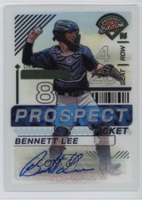 2024 Panini Prospect Edition Holo Signatures Bennett Lee #52 Auto 8d2