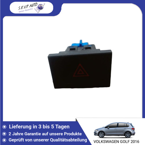 🇩🇪 WARNTASTE ➤ VOLKSWAGEN GOLF 510953509ECU ♻️