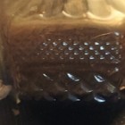 Amber Glass Oil/Kerosene Lamp w/ Metal Burner & Wick, Black Accents — photo 2