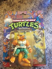 Teenage Mutant Ninja Turtles Triceraton 1990 Action Figure TMNT Playmates Sealed