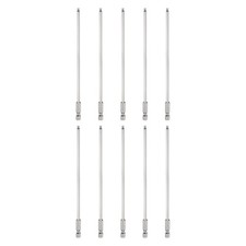 10pcs Ball End Hex Screwdriver Bit H3 Head 1/...