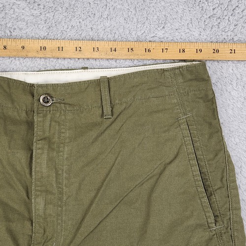Levis Cargo Shorts Mens W38 Green Utility Pockets Outdoor 100% Cotton Workwear - Picture 6 of 23