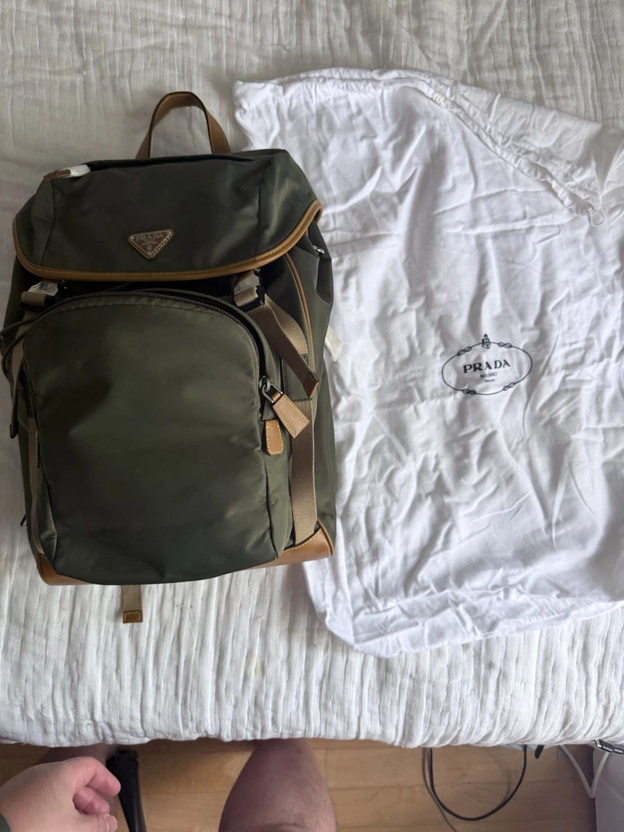 PRADA Leather Backpacks for Men for sale | eBay