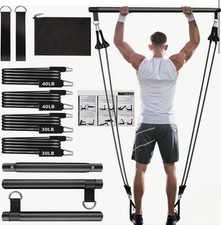 Multifunctional Resistance Band Set / Bar  Handles / Full Body Workout