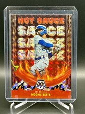 MOOKIE BETTS 2022 Panini Mosaic #HS-1 Hot Sauce Insert Dodgers