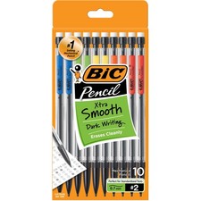 Smooth Mechanical Pencils, No. 2, Back to School Supplies, 0.7 mm, 10-Count