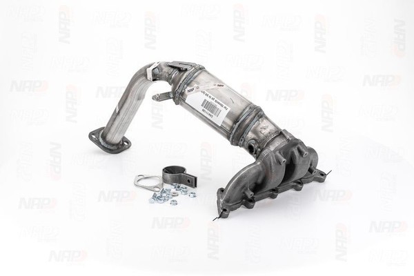 Katalysator Vorne NAP CarPARTS CAK11139 Passend FÜR Fiat Lancia Abgaskatalysator-image